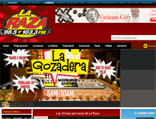 Tablet Screenshot of larazahouston.estrellatv.com