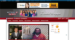 Desktop Screenshot of noticias.estrellatv.com