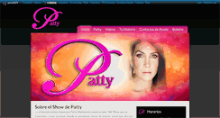 Desktop Screenshot of pattyshow.estrellatv.com