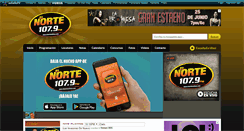 Desktop Screenshot of elnorte.estrellatv.com
